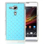 Bling Cover til Xperia SP (Turkis)